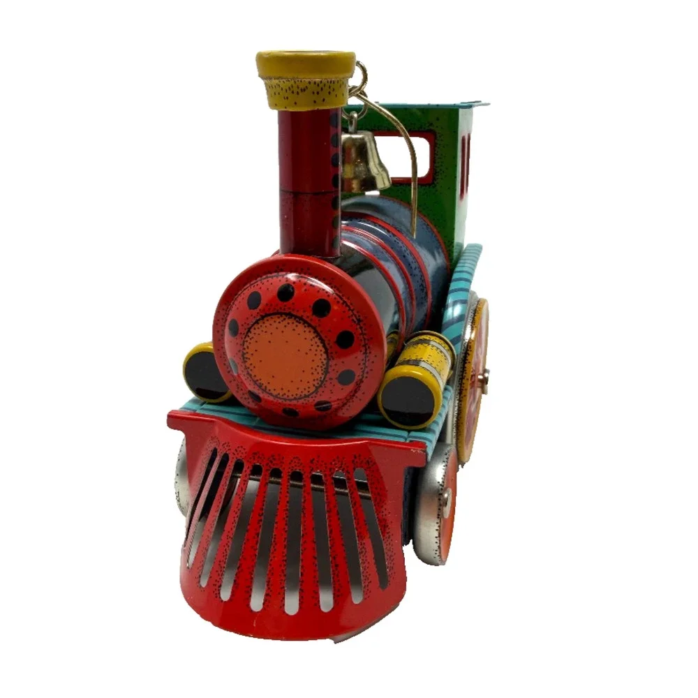 Hallmark 1989 Keepsake Tin Locomotive Ornament 8th Final in Series EUC